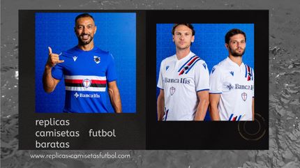 Replicas camisetas Sampdoria 21-22